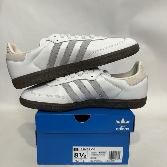 Adidas Samba OG “White Grey Cream” main image 5